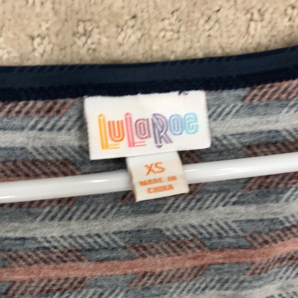 SOLD - LulaRoe Nicole dress size XS - Picture 2 of 4